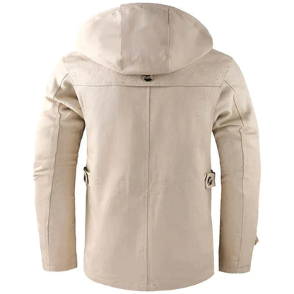 Veste d’Hiver Isolée avec Capuche et Fermeture Zippée pour Homme | Idéale pour Extérieur