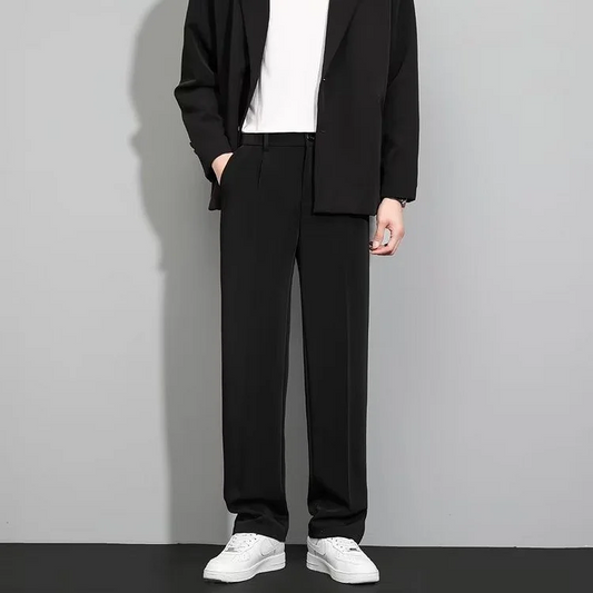 Pantalon Fluide Avec Taille Ajustable Pour Homme | Idéal Pour Le Quotidien Et Les Occasions