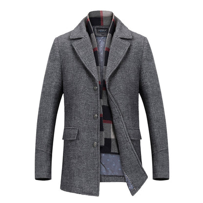 Veste Casual avec Coupe Ajustée pour Homme | Idéale pour l’Automne et l’Hiver