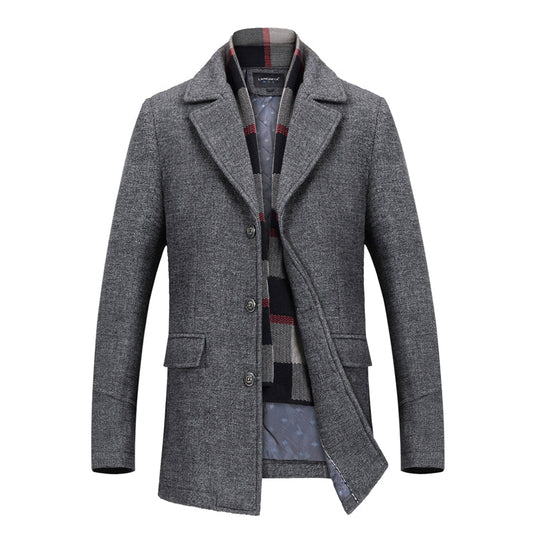 Veste Casual avec Coupe Ajustée pour Homme | Idéale pour l’Automne et l’Hiver