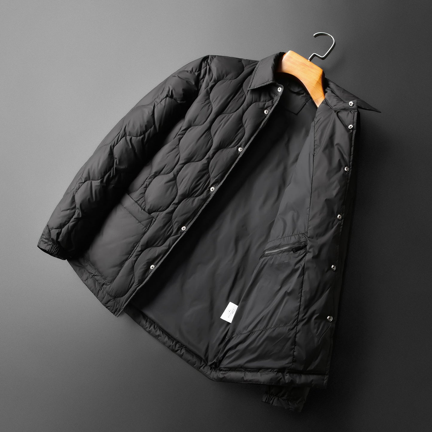 Manteau Long avec Col Polo pour Hommes | Idéal pour l’Hiver