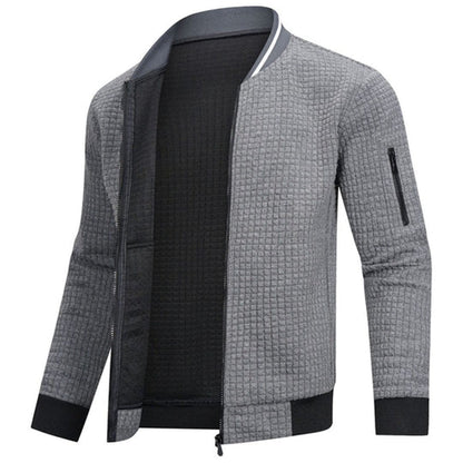 Veste Matelassée Slim Fit Avec Fermeture Zippée Pour Homme | Idéal Pour Les Saisons De Transition