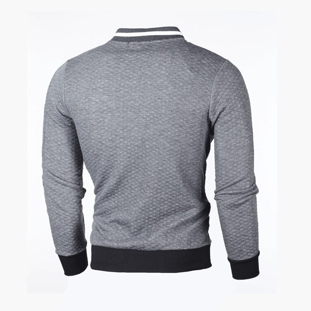Veste Matelassée Slim Fit Avec Fermeture Zippée Pour Homme | Idéal Pour Les Saisons De Transition