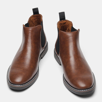 Chelsea boots avec panneaux élastiques pour homme | Idéales pour l'automne