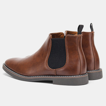 Chelsea boots avec panneaux élastiques pour homme | Idéales pour l'automne