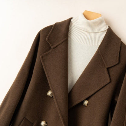 Manteau Long avec Col Classique pour Homme | Idéal pour La Saison Froide