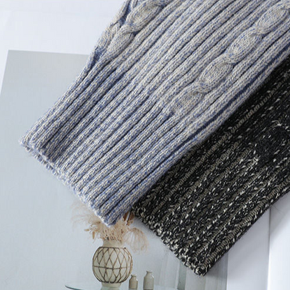 Pull avec Motif Côtelé et Torsadé pour Adultes | Idéal pour Les Sorties Par Temps Frais