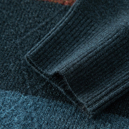 Pull avec Motif En Tissage Losange pour Adultes | Idéal pour Un Usage Quotidien