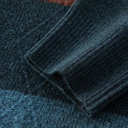 Pull avec Motif En Tissage Losange pour Adultes | Idéal pour Un Usage Quotidien