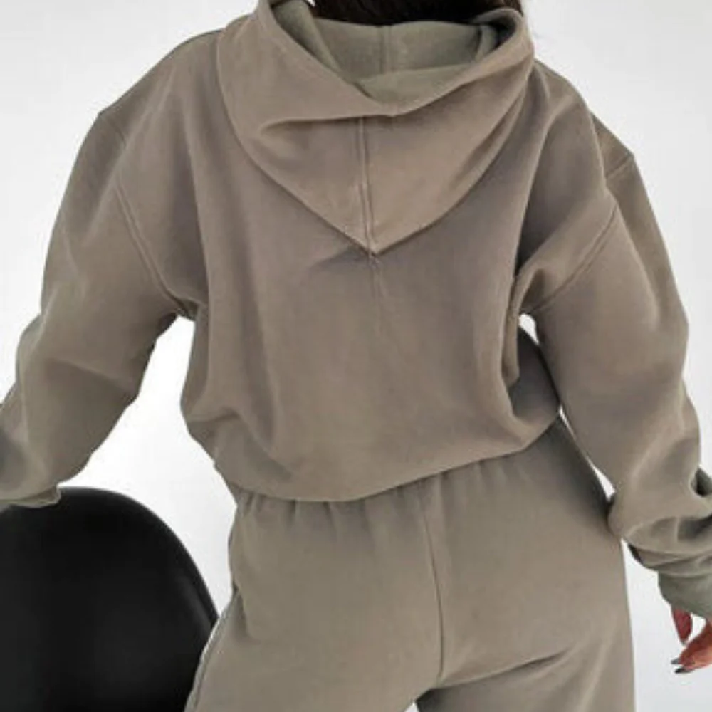 Ensemble Survêtement à Capuche avec Haut Pull et Jogging pour Adultes | Idéal pour un Usage Quotidien