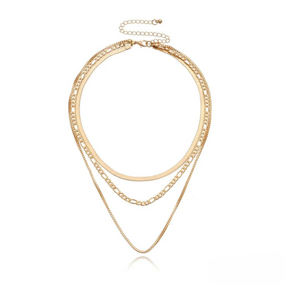 Collier Superposé 3 Pièces Pour Femme | Idéal Pour Un Usage Quotidien Ou Des Occasions