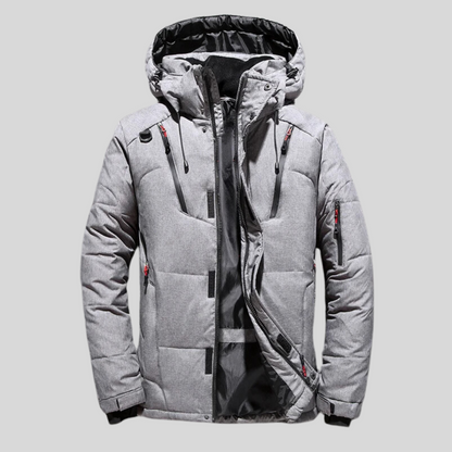 Veste avec Coupe Ajustée pour Hommes | Idéale pour La Saison Froide