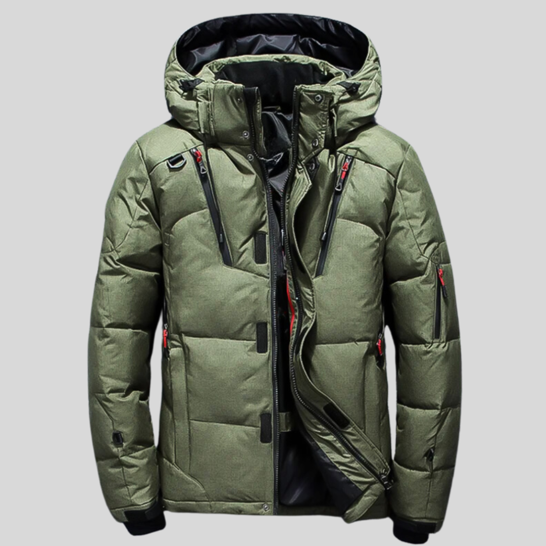 Veste avec Coupe Ajustée pour Hommes | Idéale pour La Saison Froide