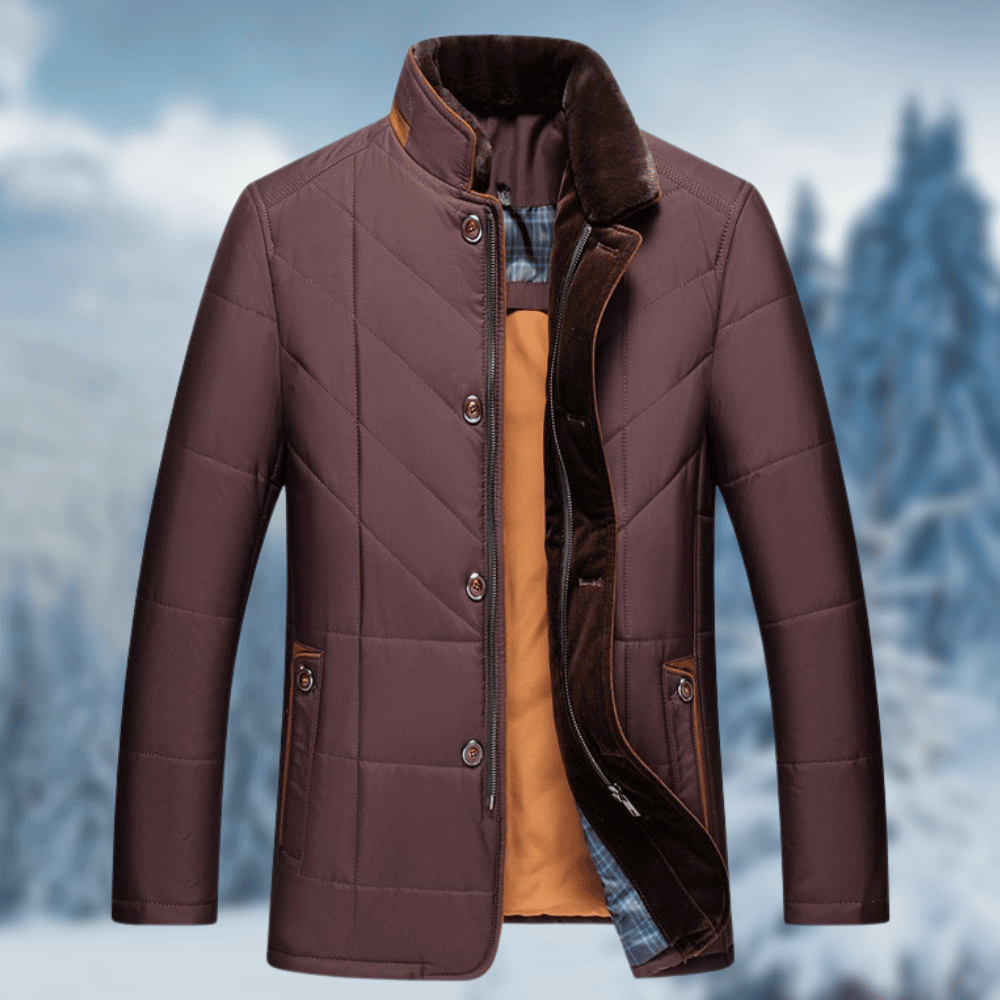 Manteau Long avec Fermeture Croisée pour Homme | Idéal pour l’Hiver