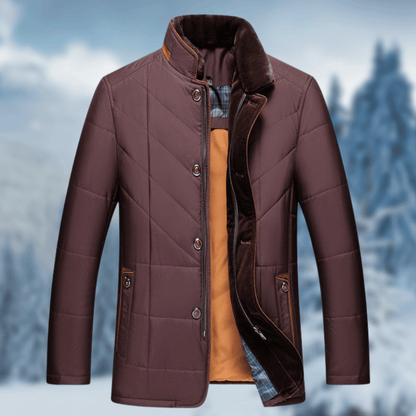 Manteau Long avec Fermeture Croisée pour Homme | Idéal pour l’Hiver
