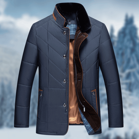 Manteau Long avec Fermeture Croisée pour Homme | Idéal pour l’Hiver