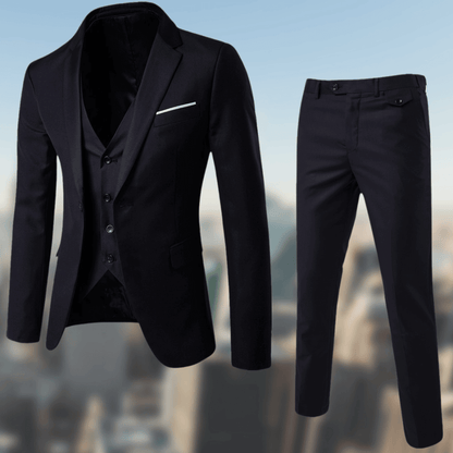 Costume Deux Pièces pour Homme avec Veste et Pantalon Coordonnés | Idéal pour le Bureau et les Occasions Formelles