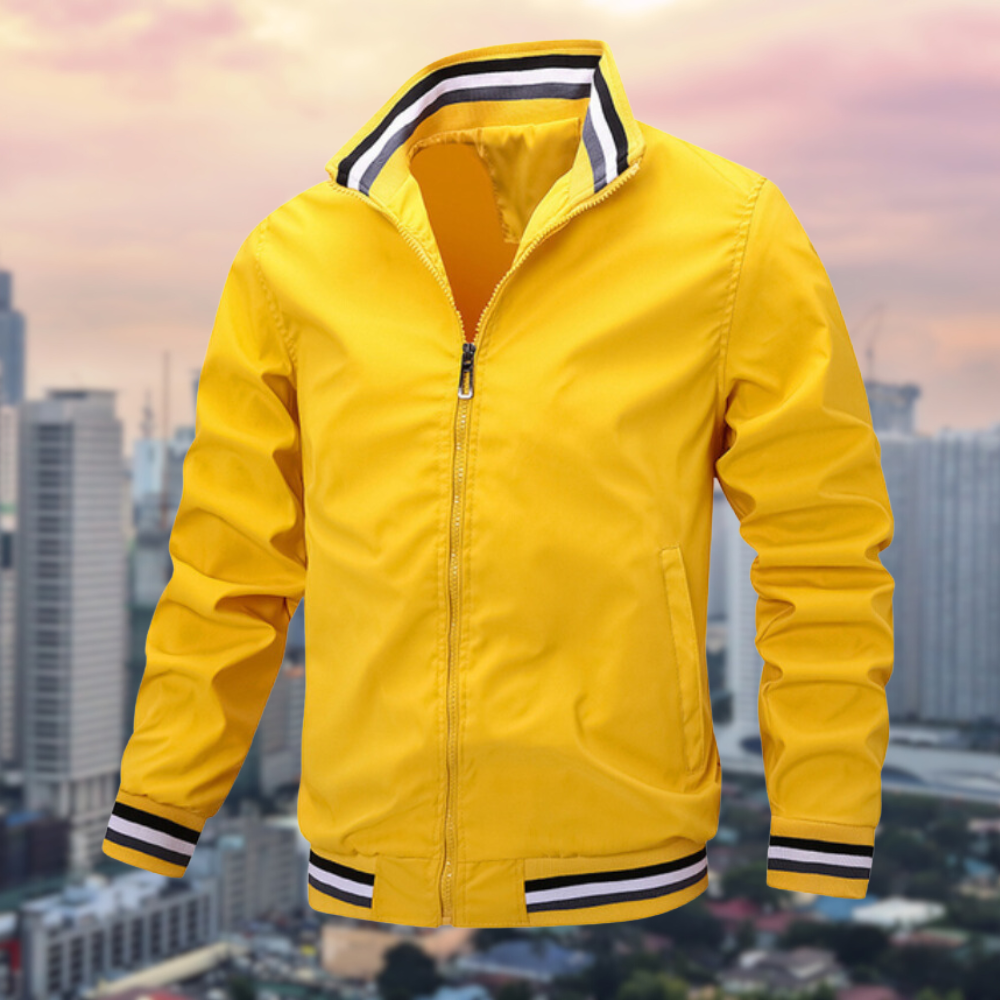 Veste Légère avec Fermeture Avant pour Homme | Idéale pour Printemps et Automne