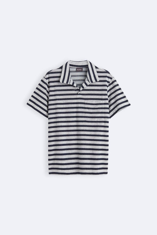 Polo À Rayures En Maille Pour Hommes | Idéal Pour Les Tenues Quotidiennes Et La Saison Chaude
