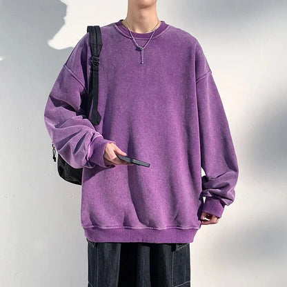 Sweat-Shirt Homme à Coupe Ample pour Usage Quotidien | Idéal pour la Mi-Saison