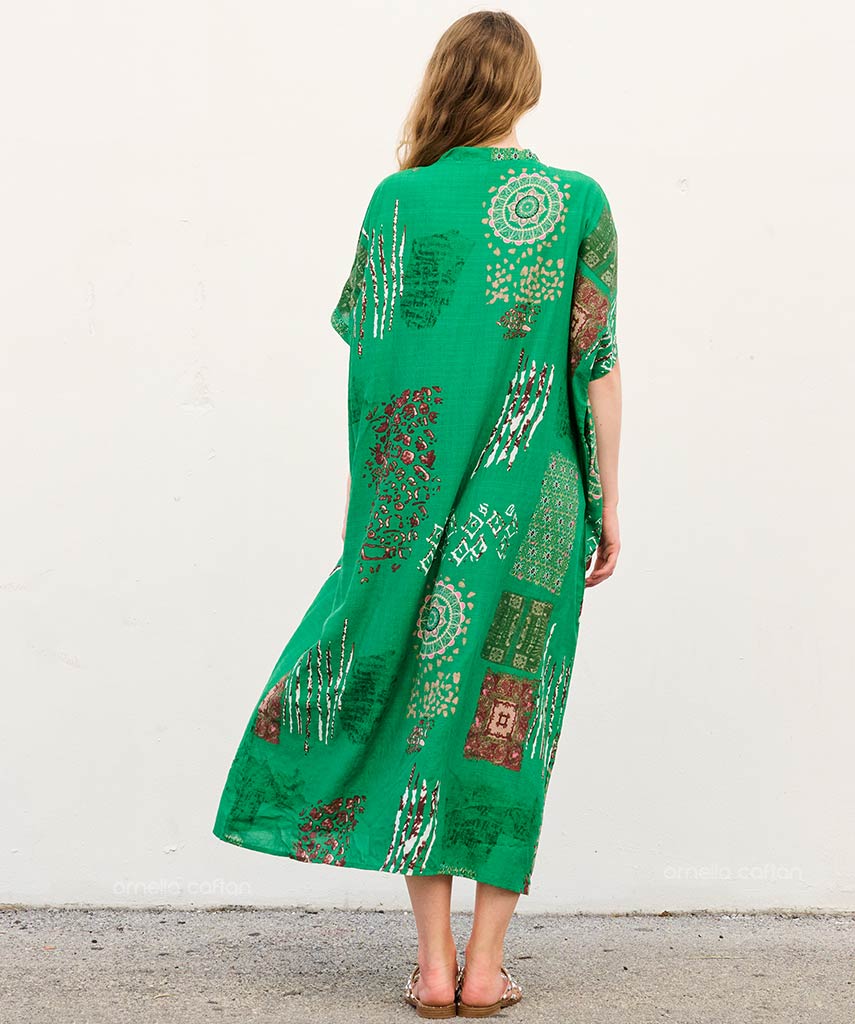 Caftan Ample À Coupe Fluide Pour Femme | Idéal Pour Les Journées Décontractées Et La Saison Chaude