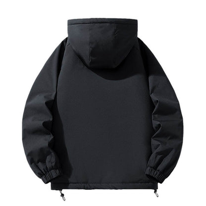 Veste D’Hiver avec Capuche Et Doublure pour Hommes | Idéale pour Saison Froide