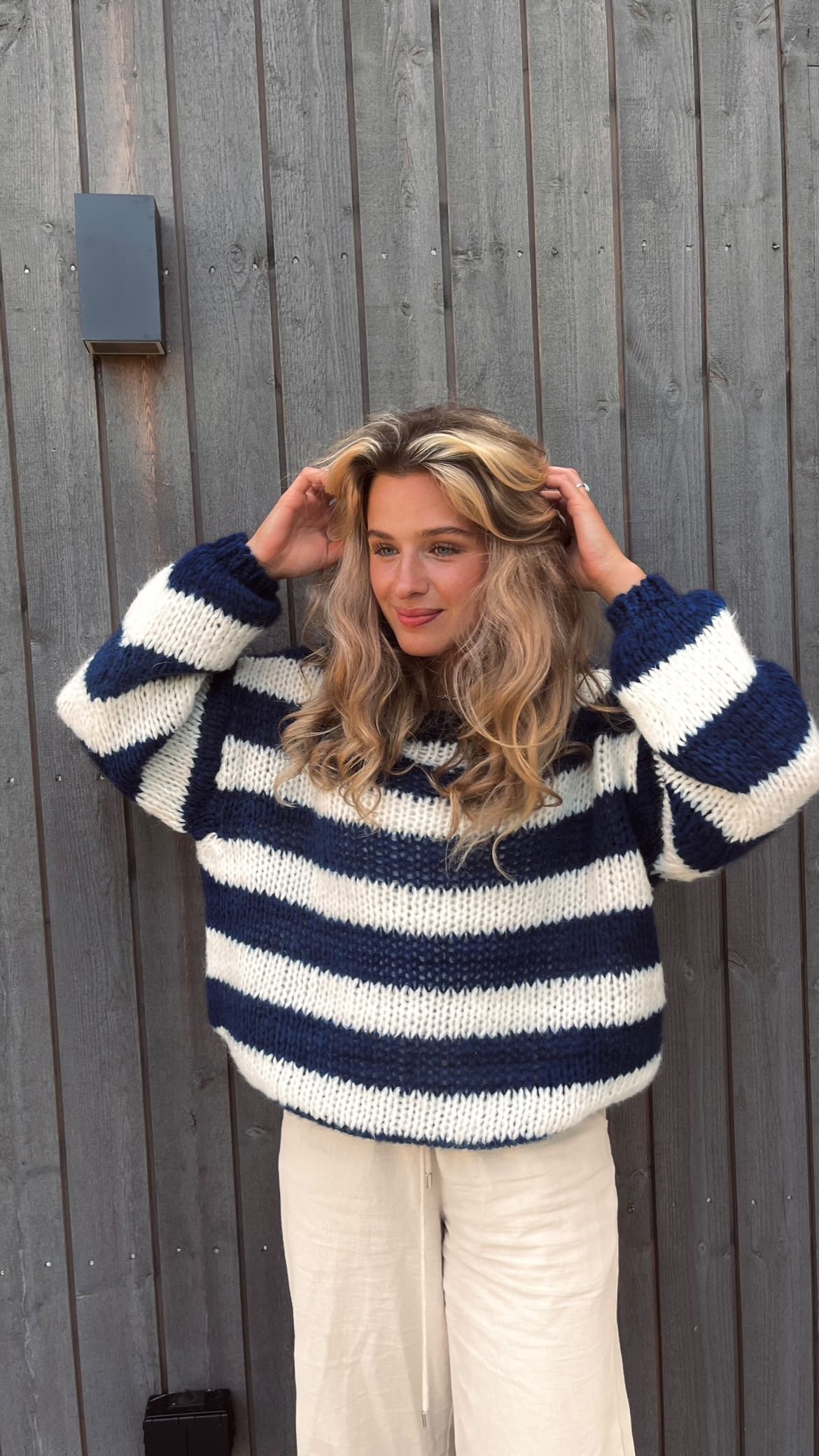Pull À Col Rond avec Coupe Classique pour Femme | Idéal pour Les Journées Fraîches