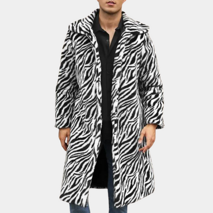 Manteau Long Matelassé avec Coupe Ajustée pour Homme | Idéal pour l’Hiver