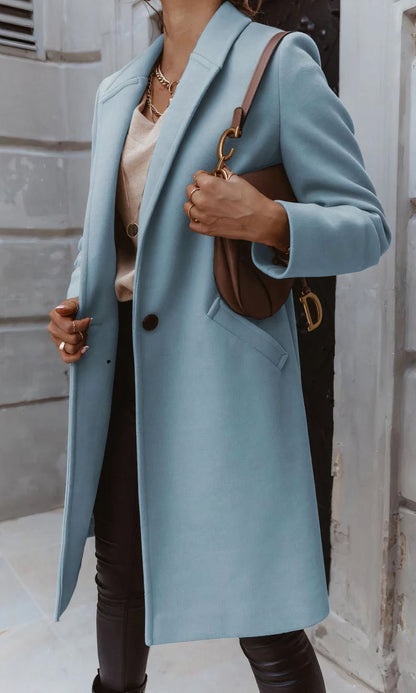 Manteau Long Avec Coupe Droite Pour Adultes | Idéal Pour La Saison Froide