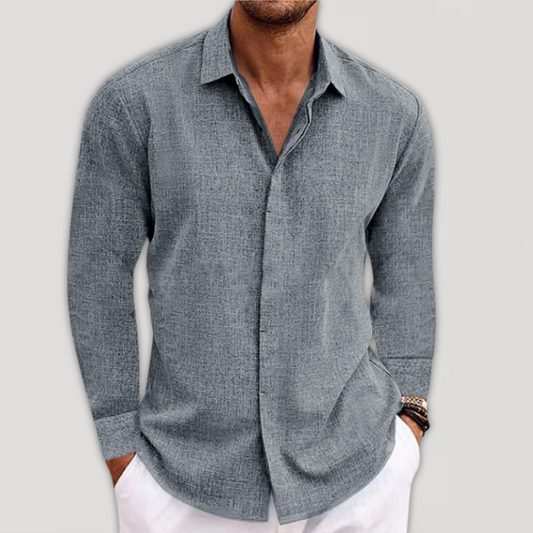 Chemise À Manches Longues avec Coupe Classique pour Homme | Idéale pour Le Quotidien