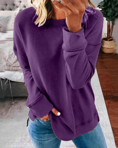 Sweatshirt À Manches Longues pour Femme | Idéal pour Un Usage Quotidien