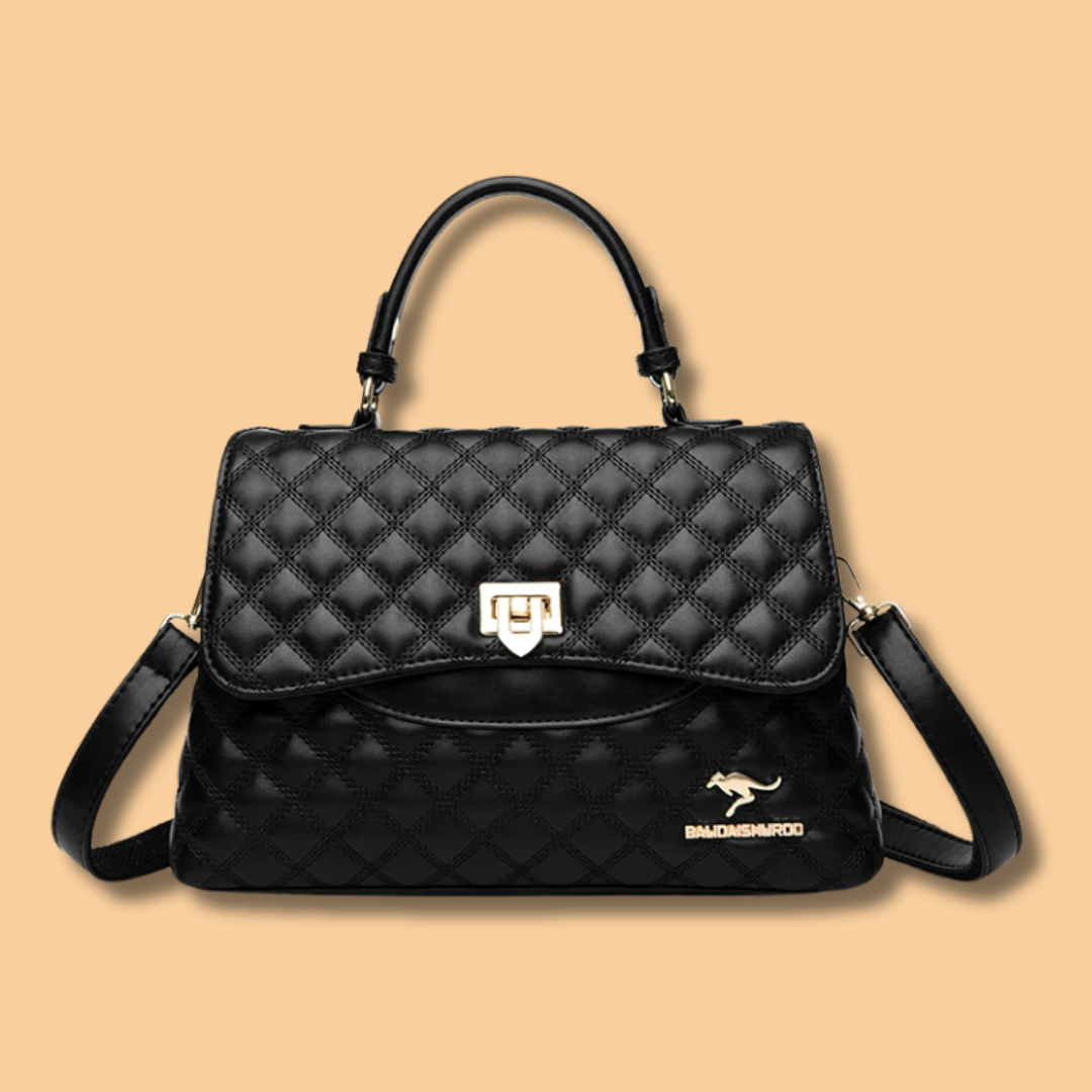 Sac À Main Matelassé Avec Compartiment Intérieur Et Bandoulière Amovible Pour Femme | Idéal Pour Un Usage Quotidien