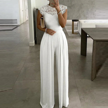 Combinaison Avec Broderies Et Détails En Dentelle Pour Femme | Idéale Pour Les Occasions Formelles