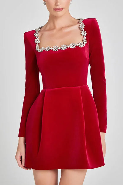 Mini-robe À Manches Longues Pour Femme | Idéal Pour L'automne