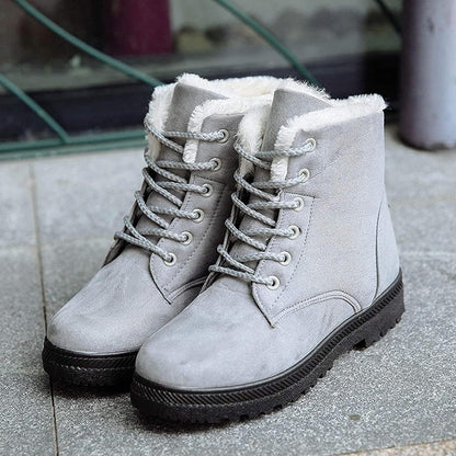 Bottes D’hiver Mi-Hautes Pour Femmes Avec Maintien Du Pied | Idéales Pour L’hiver