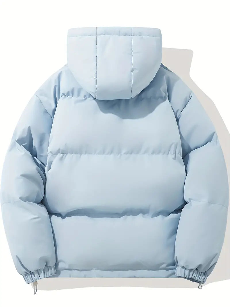 Veste Matelassée avec Capuche et Poches Fonctionnelles pour Homme | Idéal pour l’Hiver