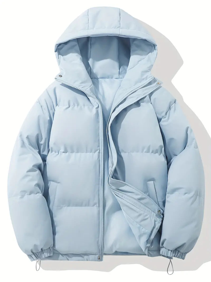 Veste Matelassée avec Capuche et Poches Fonctionnelles pour Homme | Idéal pour l’Hiver