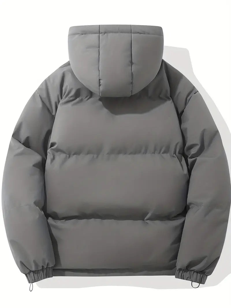Veste Matelassée avec Capuche et Poches Fonctionnelles pour Homme | Idéal pour l’Hiver