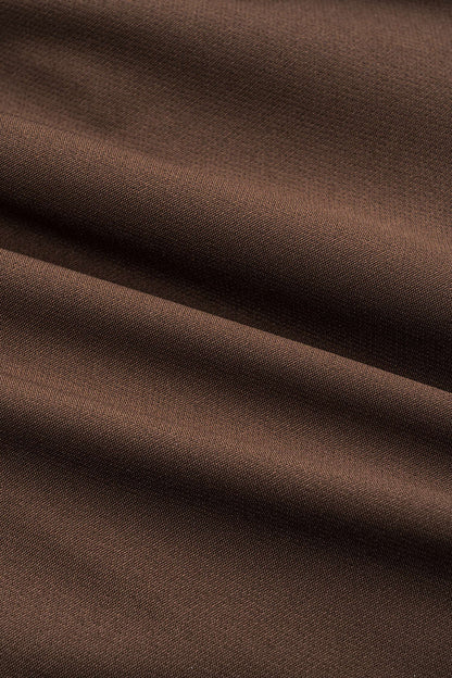 Ensemble Blazer Ceinturé Et Jupe Plissée Pour Femme | Idéal Pour Un Usage Professionnel Et Quotidien