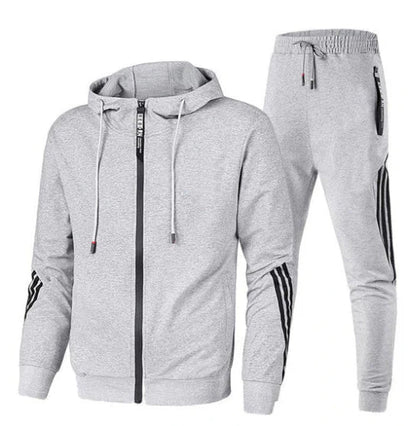 Ensemble de Survêtement pour Homme avec Sweat et Pantalon Coordonnés | Idéal pour le Sport et les Loisirs