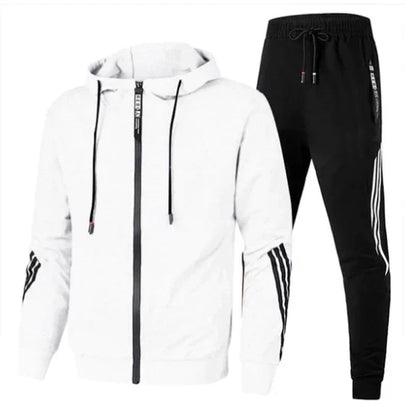Ensemble de Survêtement pour Homme avec Sweat et Pantalon Coordonnés | Idéal pour le Sport et les Loisirs
