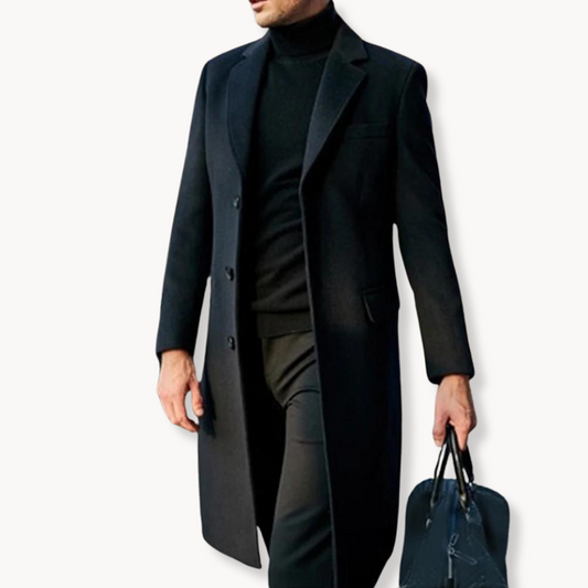 Blazer Long À Boutons Pour Hommes | Idéal Pour Usage Quotidien Et Semi-Formel