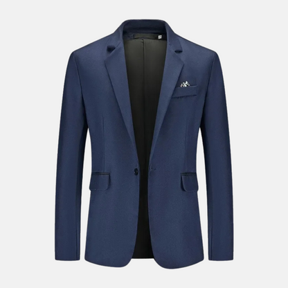 Blazer À Manches Longues Avec Fermeture À Bouton Pour Homme | Idéal Pour Les Occasions Formelles