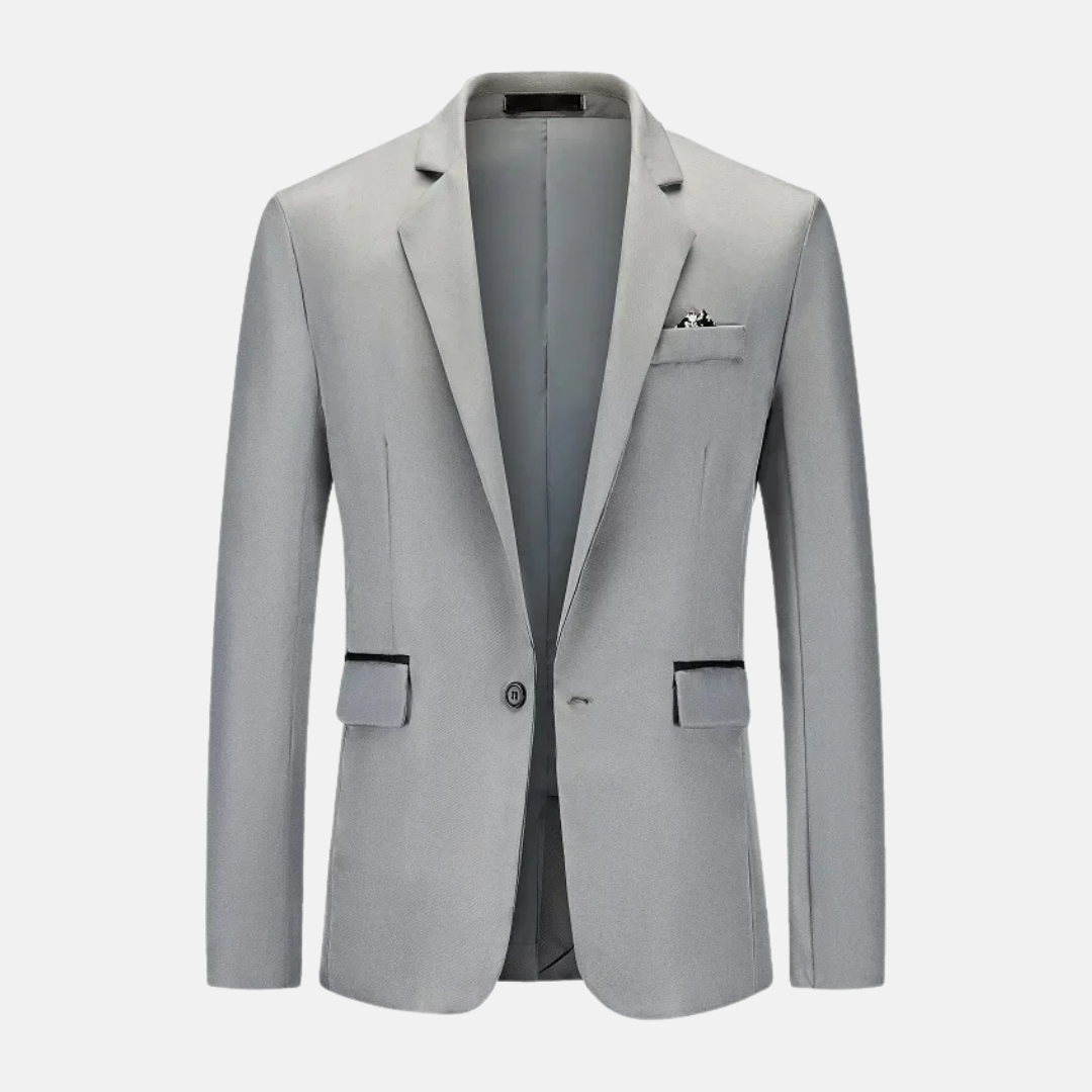 Veste Blazer Avec Coupe Slim Pour Homme | Idéale Pour Un Usage Quotidien Et Au Bureau