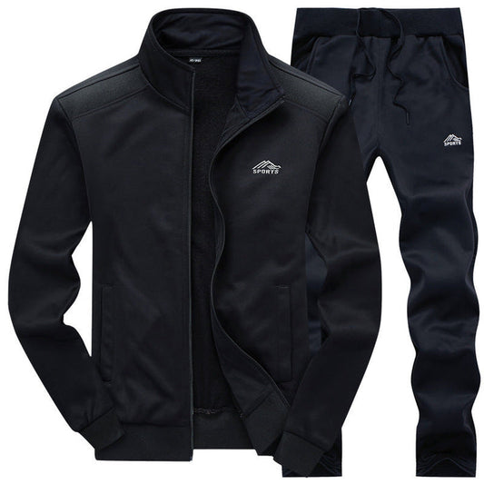 Ensemble de Survêtement pour Homme avec Veste Zippée et Pantalon | Idéal pour le Sport et les Loisirs