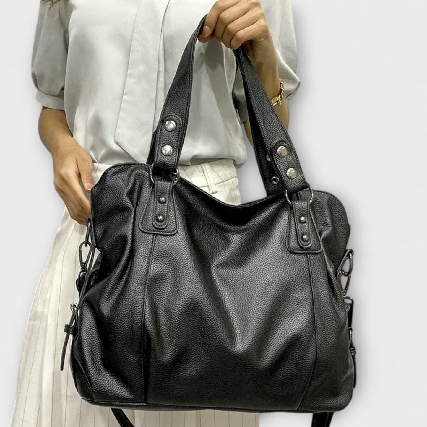 Sac À Épaule Structuré Avec Bandoulière Large Pour Femmes | Idéal Pour Un Usage Quotidien