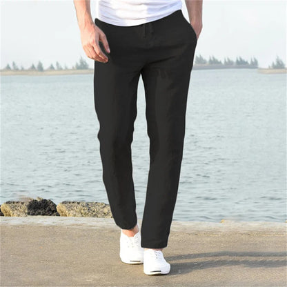 Pantalon avec Taille à Cordon Réglable pour Homme | Idéal pour le Quotidien et les Loisirs