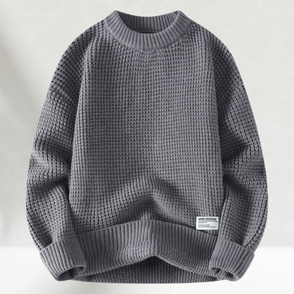 Pull À Col Rond Avec Motif Texturé Pour Homme | Idéal Pour Une Utilisation Quotidienne