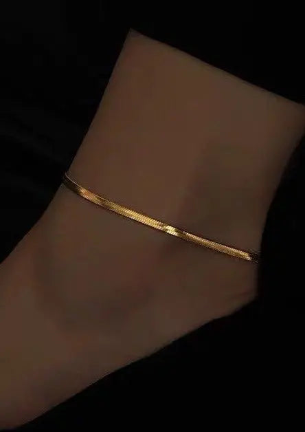Chaîne de Cheville avec Design Fin pour Femmes | Idéale pour l’Été et les Occasions Spéciales