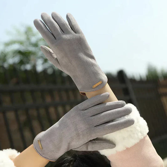 Gants d’Hiver avec Finition Douce pour Femme | Idéals pour les Journées Froides